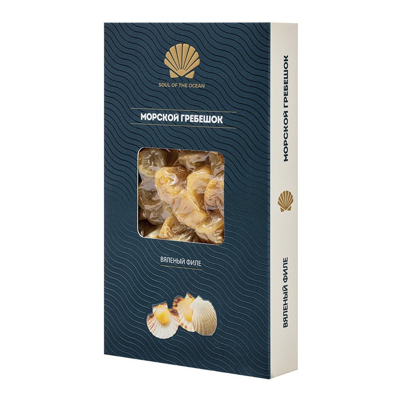 Морской гребешок вяленый